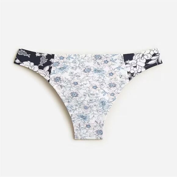 J Crew high rise mixed magnolia floral bikini bottoms size XXL new - Picture 2 of 5